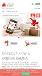 Mobile Screenshot of levnekrby.cz